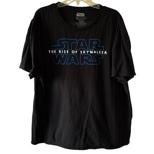 Star Wars The Rise‎ of Skywalker Black Graphic T Shirt Men's Size 2XL